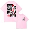 Trendy Brand Hot Selling Childrens Tshirt Japanese Anime Naruto Pure Cotton Doublesided Printed Parentchild Tshirt