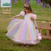 8-12 Years Girls Dress Autumn And Winter New Baby Children Dress Halloween Princess Dress Girls Wedding Party Dress Flower Girl Tutu Skirt