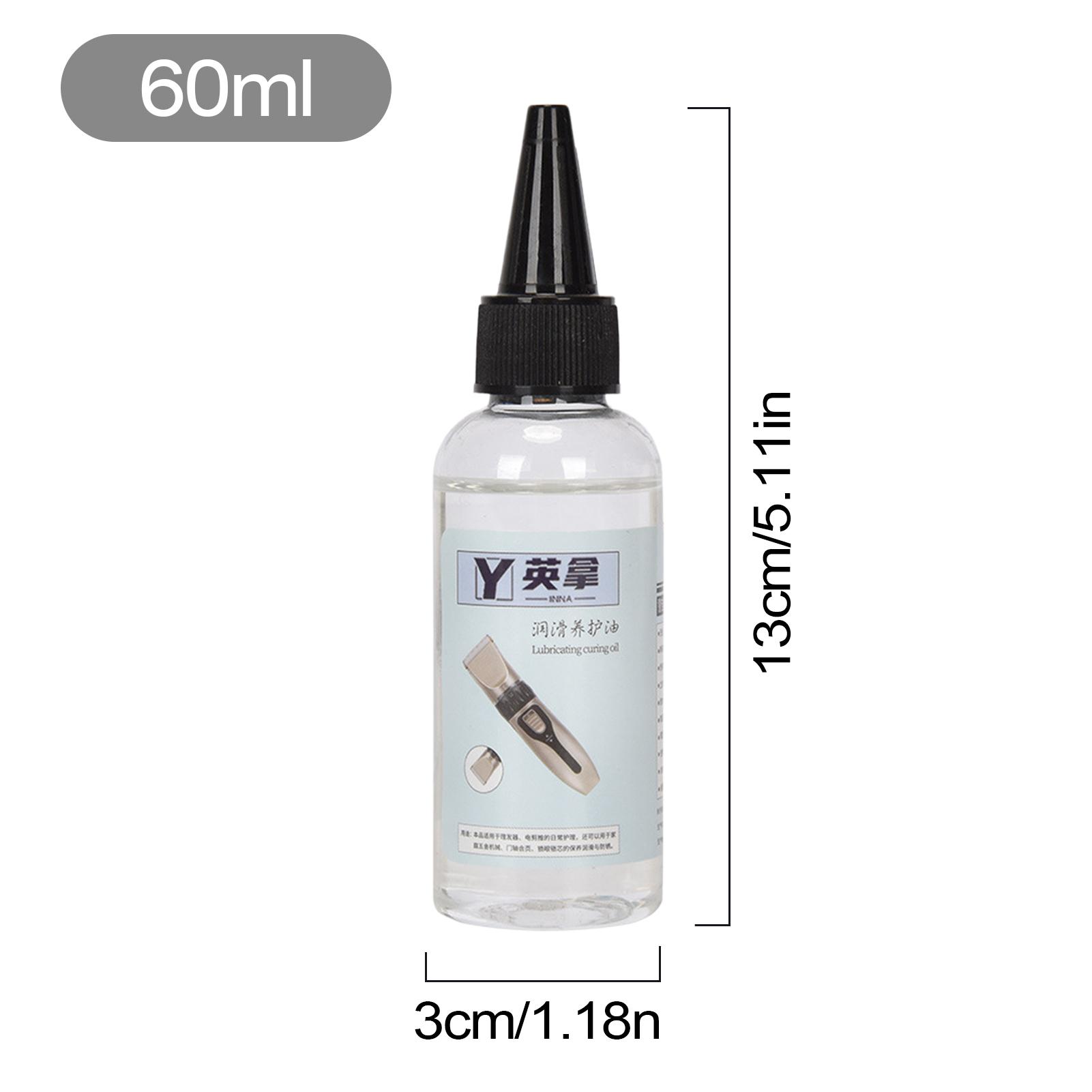 

Масло для лезвий триммера для волос 60/100 мл Масло для обслуживания электрической машинки для стрижки и бритья Смазка Предотвращение ржавчины Масло для машинки для стрижки волос в парикмахерской