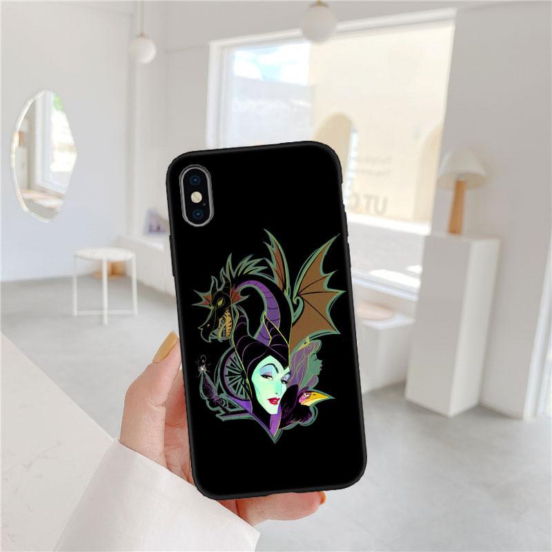 CJ76 Maleficent Soft Shell Phone Case for OPPO A3 Pro A72 A74 A76 A77 A77S A78 A79 A94 A95 A18 A40M A58