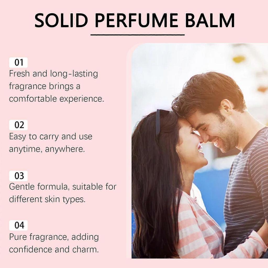 Women's solid light perfume, elegant, refreshing, silky, light fragrance, long-lasting fragrance, portable couple date perfume 7.8g