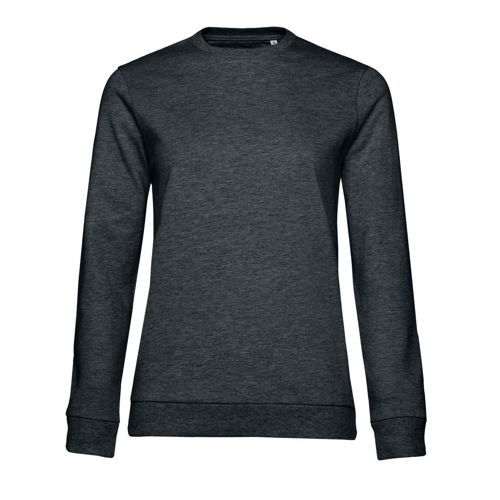 B&C Womens/Ladies Heather Set-in Sweatshirt