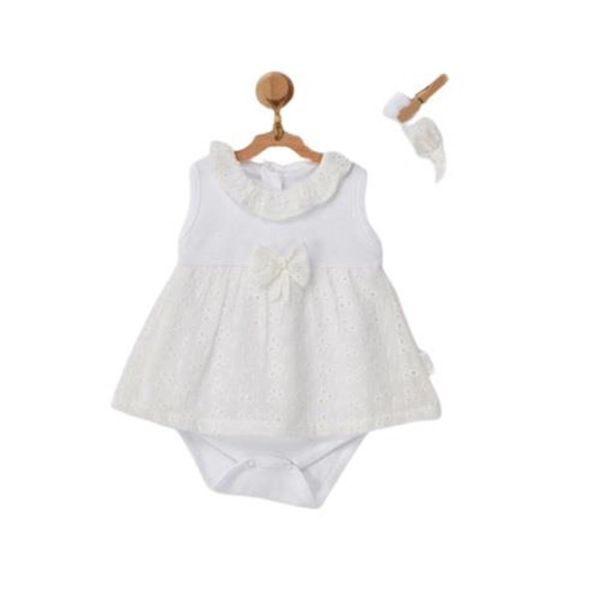 

Andywawa AC22503 Floral Street Bebek Elbise Takım White