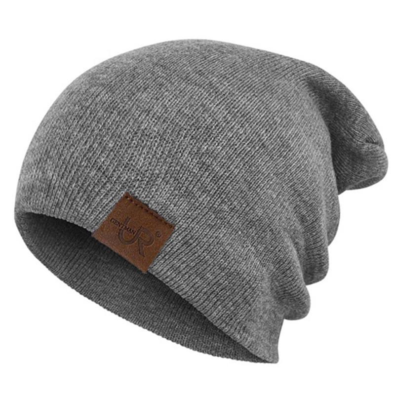 1 Pcs Unisex Beanie Hat Casual Beanie For Men & Women Warm Soft Knitted Hat Stylish Plain Daily Winter Hat