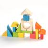 Wooden Pull-Along Building Blocks Toy