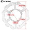 Motorcycle 240 260 270mm Front Rear Brake Disc Rotor For Honda CR 125 250 125E 125R 250E 250R CRF 250R 450R 250X 450X 450RX 450L
