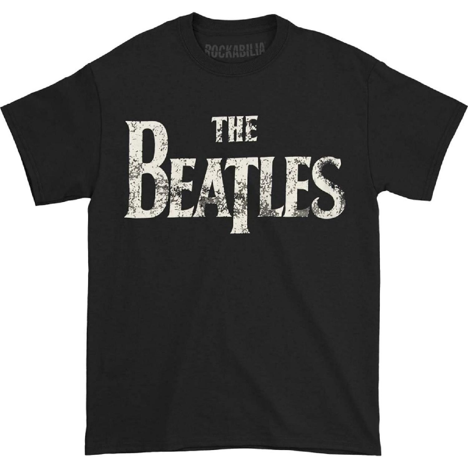 Bravado Men s The Beatles Vintage Logo Black T-Shirt XXXXXL разноцветный