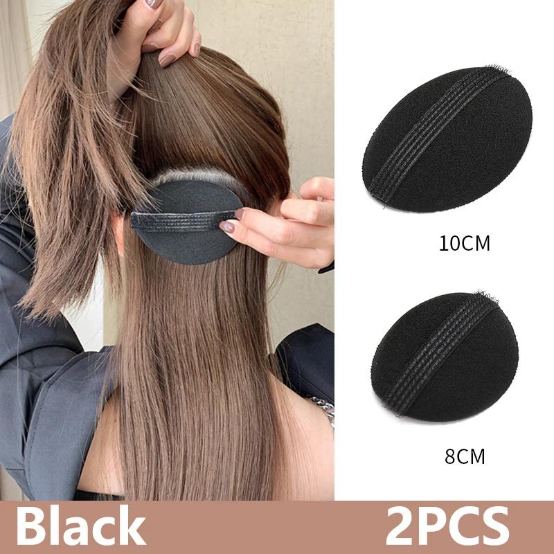 

2/4 шт. подушечка для объема волос, заколки для волос, невидимая основа для волос, пушистая губка, заколка-пучок, инструмент для укладки волос своими руками для женщин и девушек