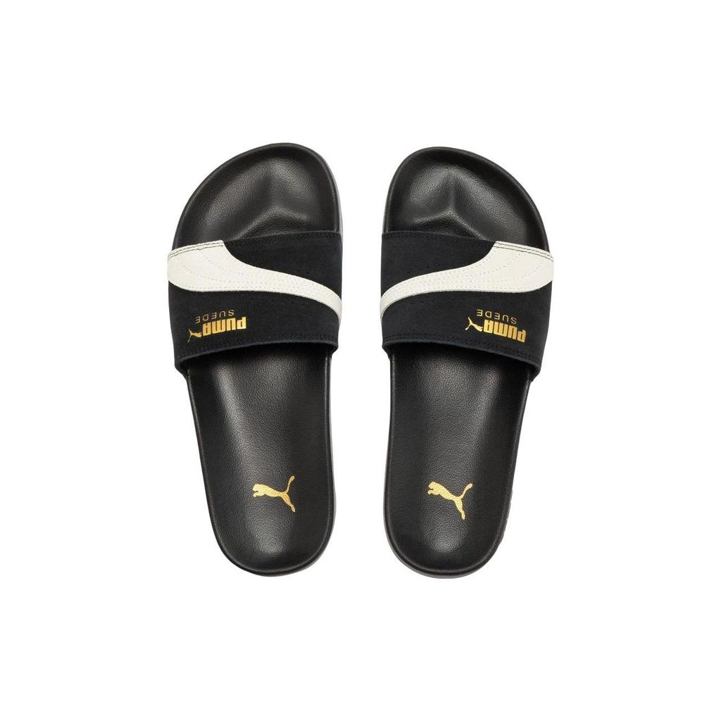 Puma Leadcat 2.0 Suede Og Silent Slide Sandalen Unisex Sandalen Schwarz 389117-01