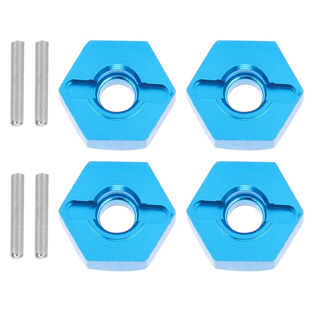5MM Wheel Hex, Pins Fit for   1 14 144001 Ruote Bianche Mount Hubs Nut with Kit   RC CarBlue 1266B
