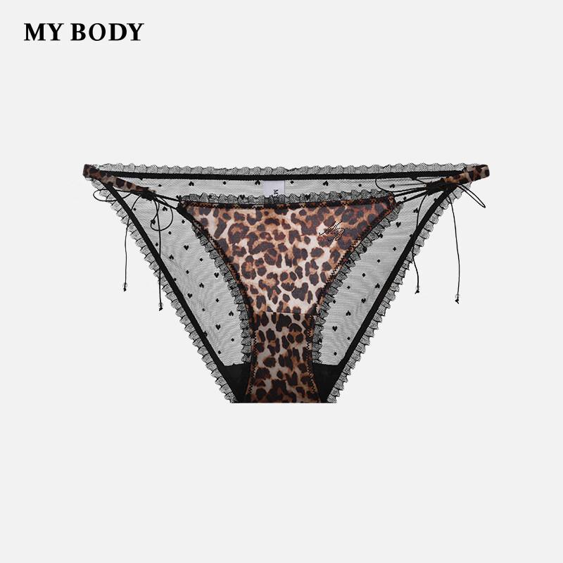 mybody Женские сексуальные трусы-слипы с жаккардовым узором в виде сердечек, с высоким вырезом и низкой посадкой XL