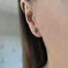 Silver Earrings with Cubic Zirkonia (2191667)