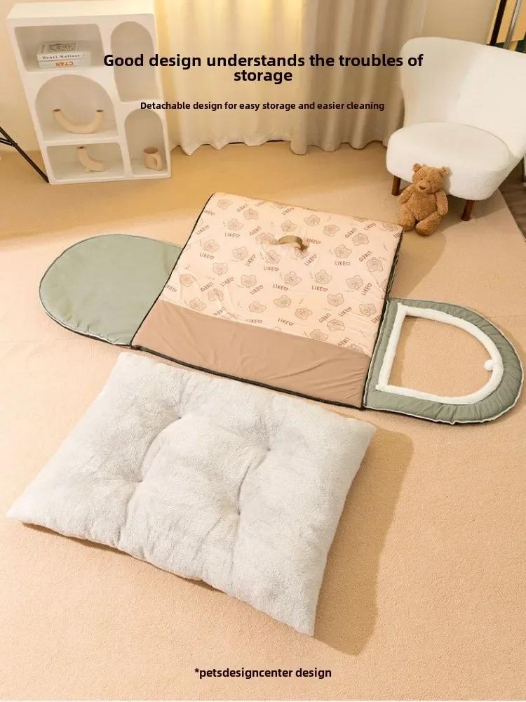 Kennel Keeps Warm Winter Doghouse Disassembled Washed Large Dog House Pet Sleeping Products Accessories Kennel for Indoor Dogs