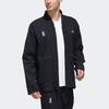 Adidas Athletic Fit Solid Jacket Men Jacket Black FM9360