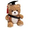 Graduation Teddy Bear Plush Toy - Cute Dr. Cake Bear Stuffed Animal Gift for Girls' Birthday