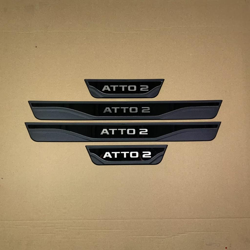 Für BYD Atto 3 2022 2023 2024 Atto 2 2025 2026 Türschwellenabdeckung Schmutzschutz Trittschutz Aufkleber Schutz Pedal Autozubehör