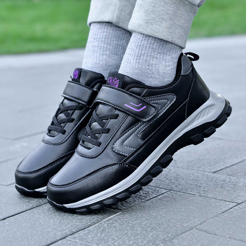 Without Heels Autumn Middle Boots Brown Woman Boots Boots Women's Shoes Sneakers Sport Cheaper Fit Small Price Sapato Cheap