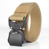 Men's Tactical Nylon Belt: Military & Security Canvas Belt for Outdoor and Work Use