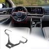 ABS Carbon Fiber Steering Wheel  Trim Cover For Kia Sportage -24