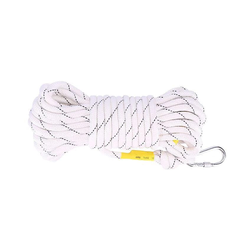 Lieve 8mm 10m Non-Steel Safety Rope with 2 Hooks