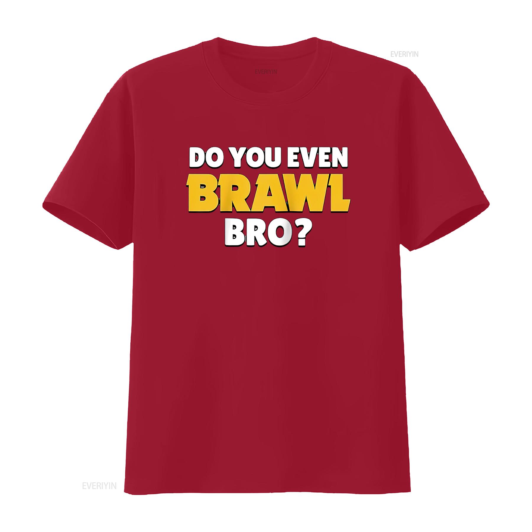 

Womens T Shirt Do You Even Brawl Bro Ver 2 Raglan Baseball Black Medium vintage Washed graphic Stretched fashion S