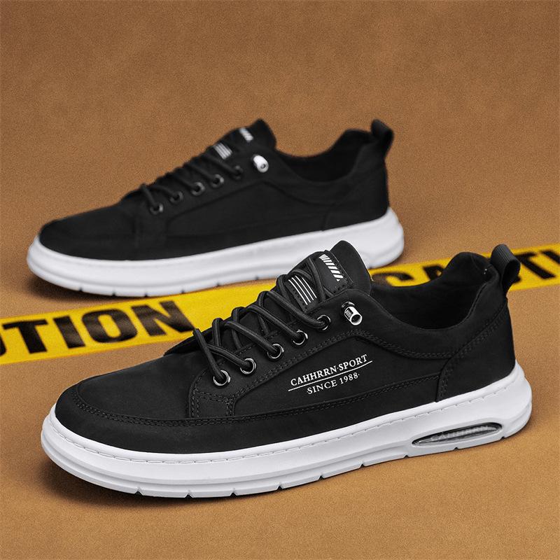 Elastic Band Foot Cover Sports Breathable Board Shoes Fashion Work Casual Flat Shoes Men'S Shoes