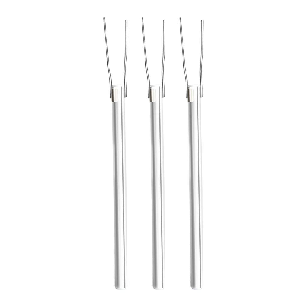 3 Pezzi Nuclei Riscaldanti per Saldatore Elettrico 60W Ceramica Temperatura Regolabile Elemento Riscaldante Interno Strumenti per Riparazione