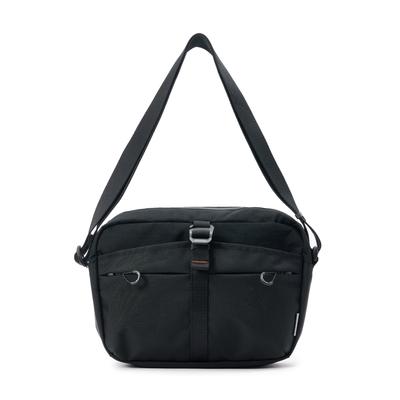 Brompton London 6-Shaped Ring Detail Cross Bag - Black (P255Acr110)