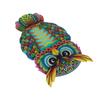 Owl Wall Decor Multicolor Metal Iron Owl Wall Decoration Crafts for Home Garden Decoration