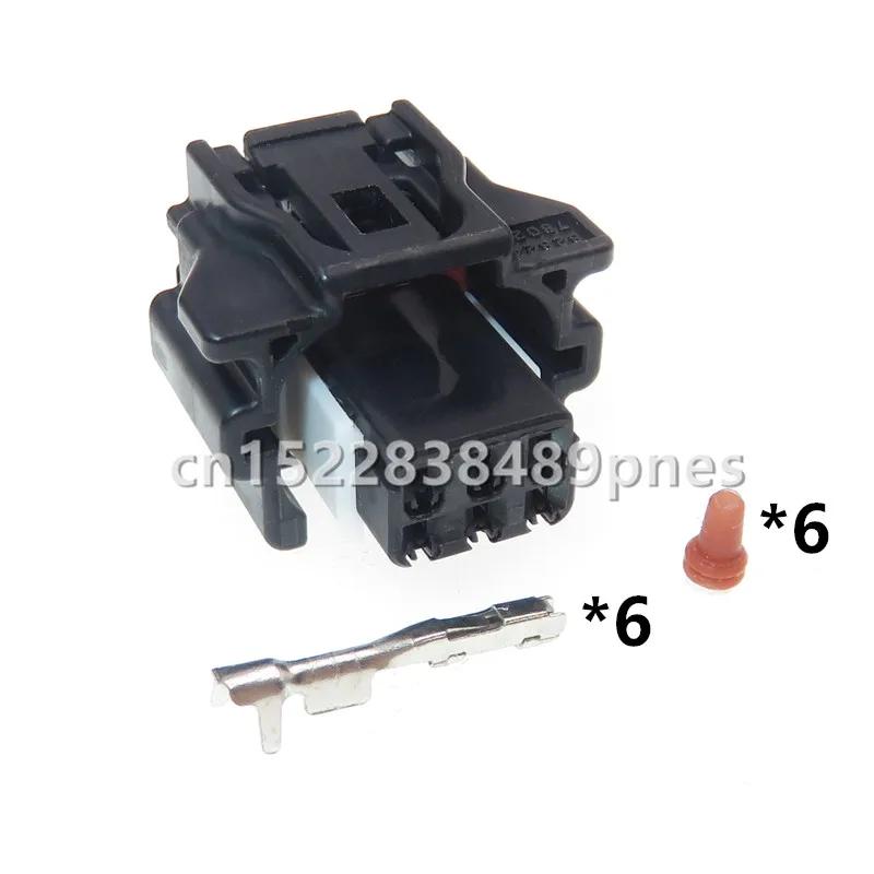 

6 Pole Automotive Door Handle Connector 6189-7428 82824-78020 Car Reversing Camera Wiring Socket 6p