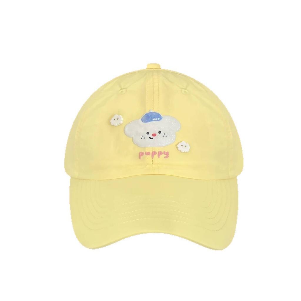 Cloud Puppy Cartoon Cute Cloud Puppy Quick-Drying Baseball Cap Female Spring And Summer Travel Show Small Face Breathable Cap