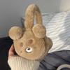 Cute Plush New Cycling Earbuds Warm Wind and Cold Prevention Winter Cute Warm Earmuffs Soft Cold Resistant Earbuds