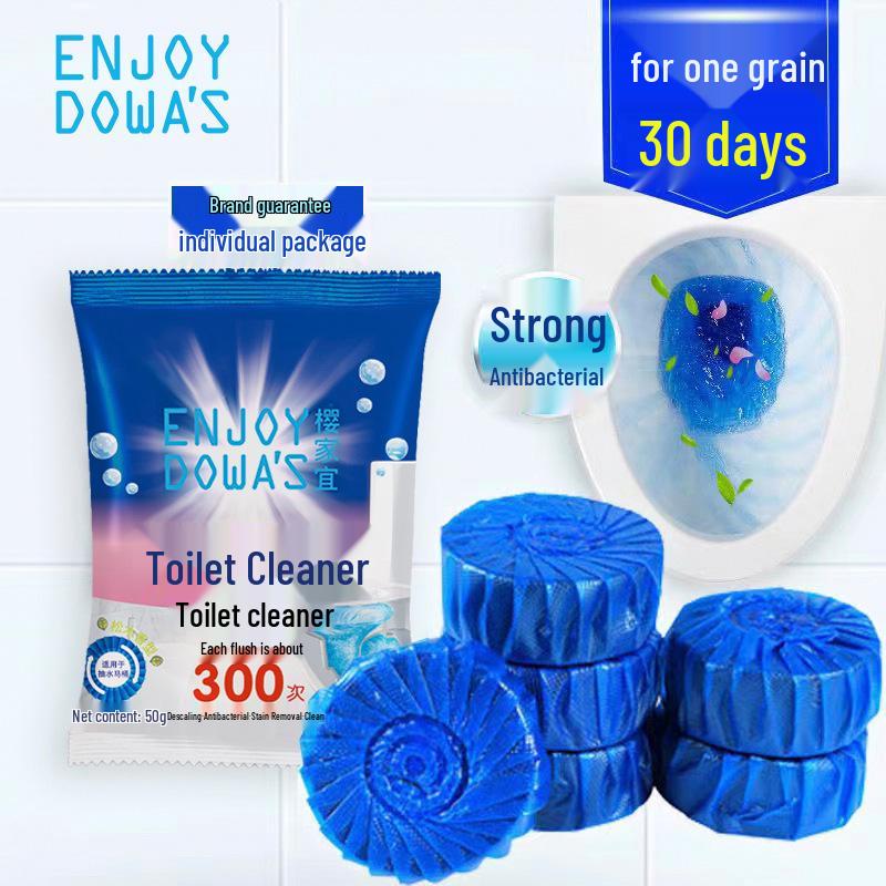 Durable High-Concentration Automatic Blue Bubble Toilet Bowl Cleaner Sachets