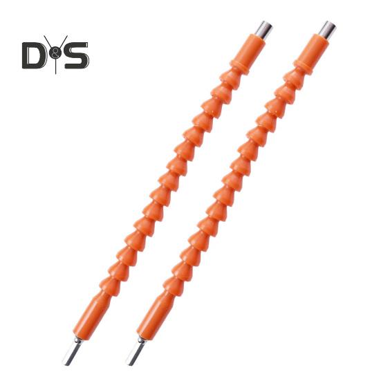 

Гибкий удлинитель для сверла Super Bit, легкий портативный широко используемый универсальный удлинитель для мягкого сверла, насадка-отвертка оранжевый