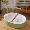 Little Bird Automatic Rain Shower Basin Bird Shower Box Water Circulation Tool for Medium Birds & Parakeets Shower Toy