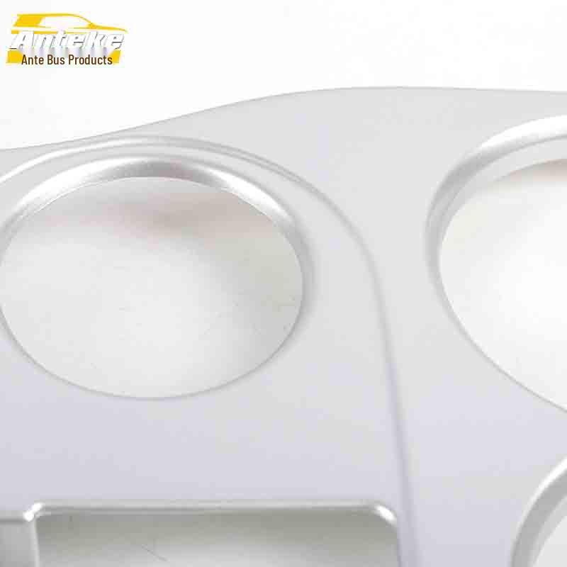 Koleos Gear Shift Lever & Center Console Decoration Frame with Electroplated Cup Holder and Sequins.