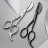 Stainless Steel Duckbill Applique Scissors Sturdy Sharp Sewing Embroidery Scissors  Carpet Cutter