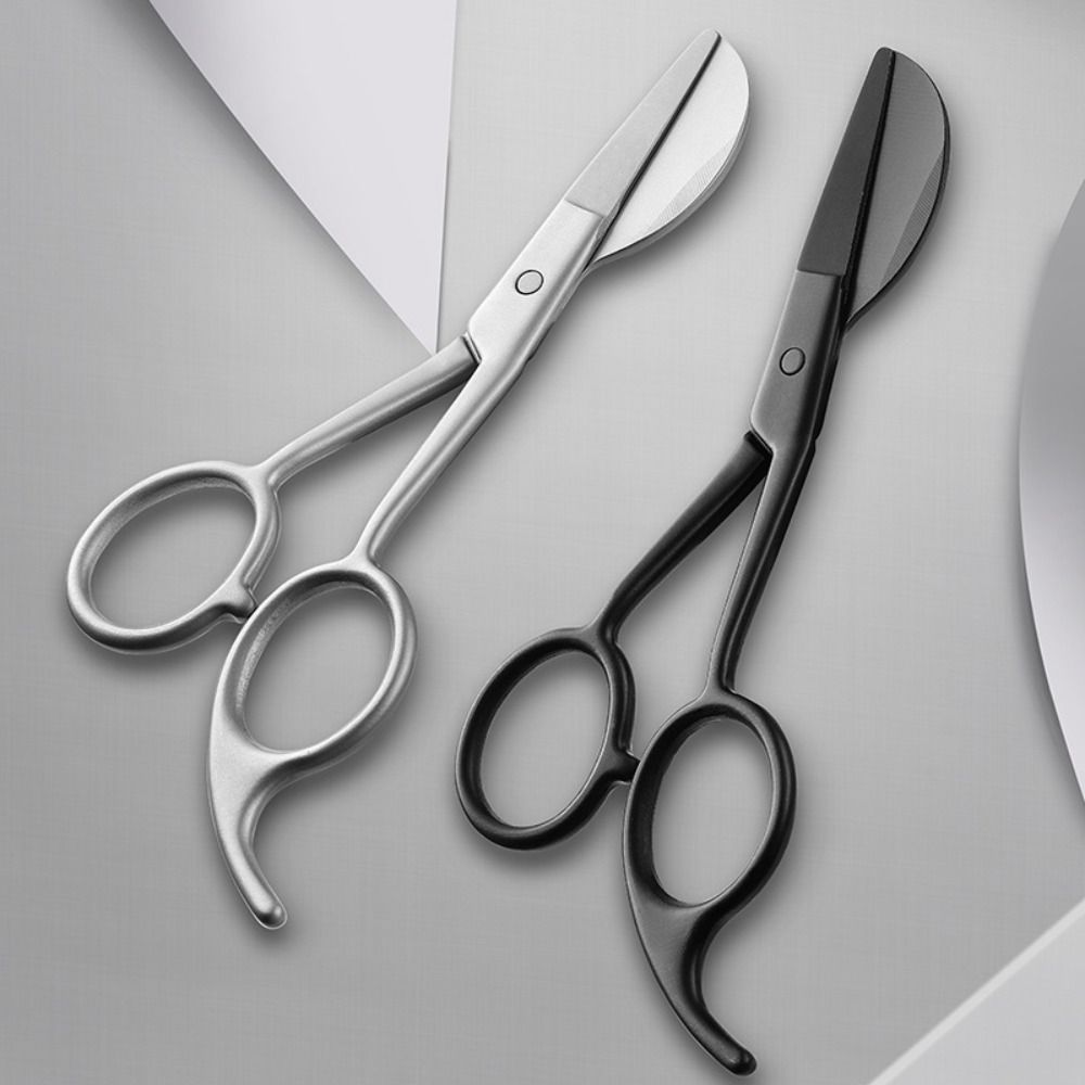 Stainless Steel Duckbill Applique Scissors Sturdy Sharp Sewing Embroidery Scissors Carpet Cutter