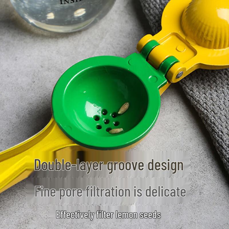 Jiwanggu Zinc Alloy Manual Lemon Juicer - 3 Pack