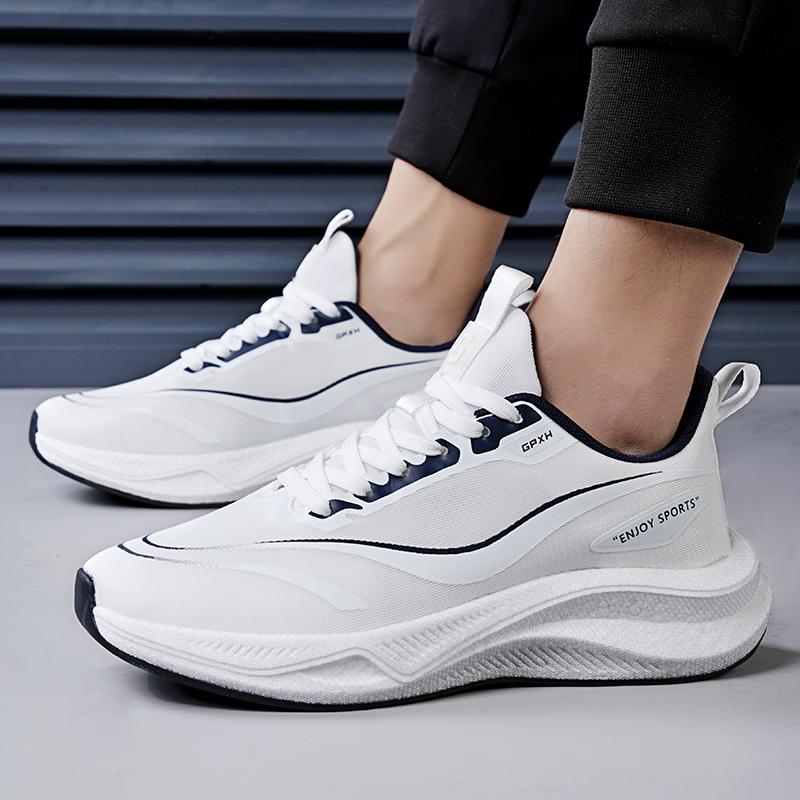 High Quality Casual Sport Walking Shoes For Men White Athletic Running Sneakers Male Breathable Lightweight Shoes Women Comfy