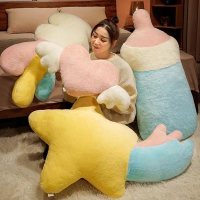 Creative Cloud Flaschenwurfkissen Plüschtier Liebespuppe Heimsofa Kissen Kissen Freundin Geburtstagsgeschenk