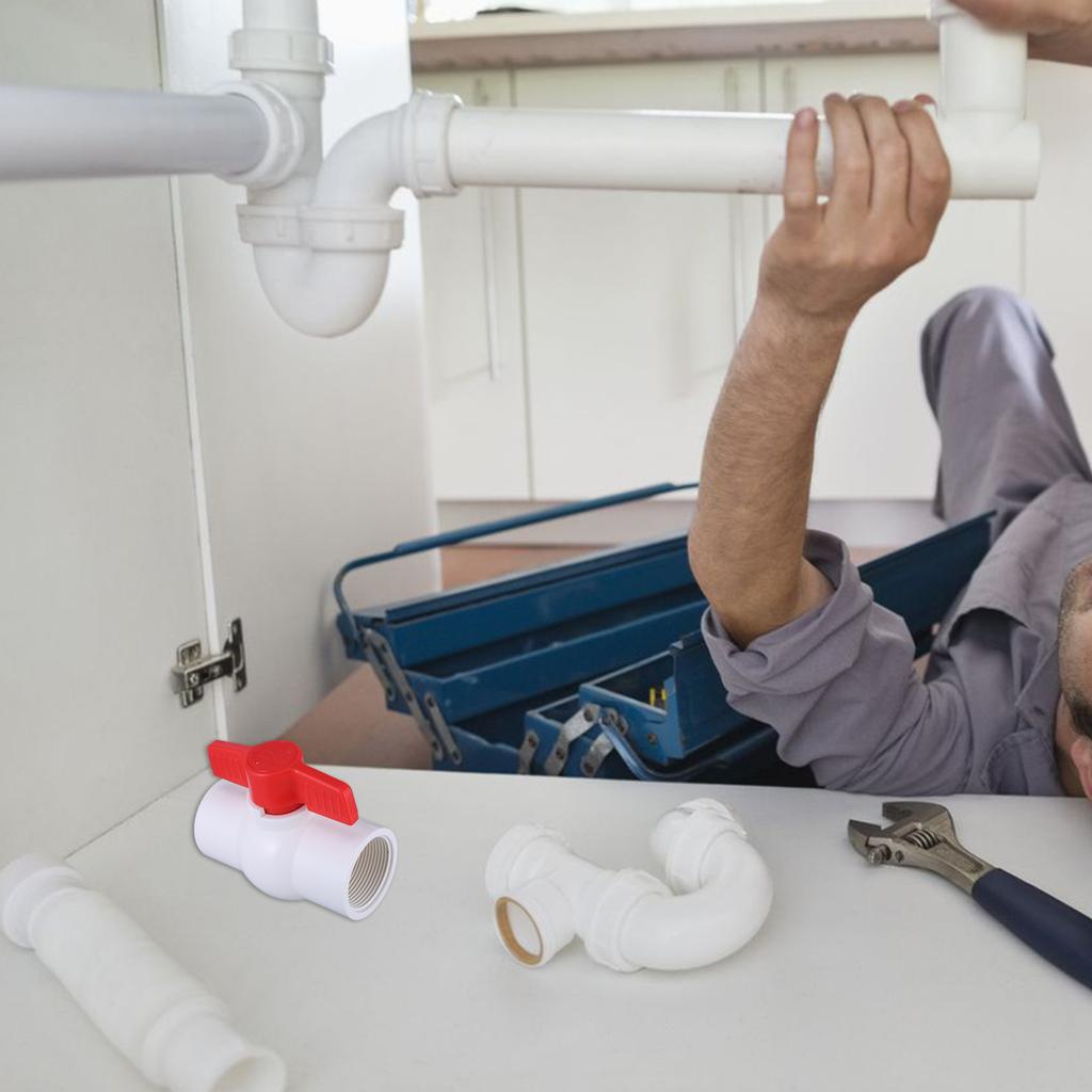 Upgrades Switches Valves Slip Socket with Easy Turn Handle Long Service Valves for Sealing & Corrosion Resistance