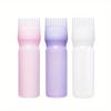 Root Comb Applicator Bottle 120ml Hair Dye Applicator Brush Applicator Bottle For Hair Root Comb Color Applicator Bottle With Graduated Scale