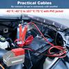 18V Battery Adapter Jump Starter, Anti-Spark Jumper Cable Clamps, Emergency Car Battery Booster for Dead Vehicle