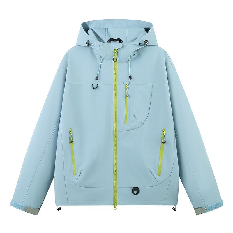 Spring and Autumn Men's Shock Clothes Mountain Outdoor Windproof Waterproof Single Jacket Jacket