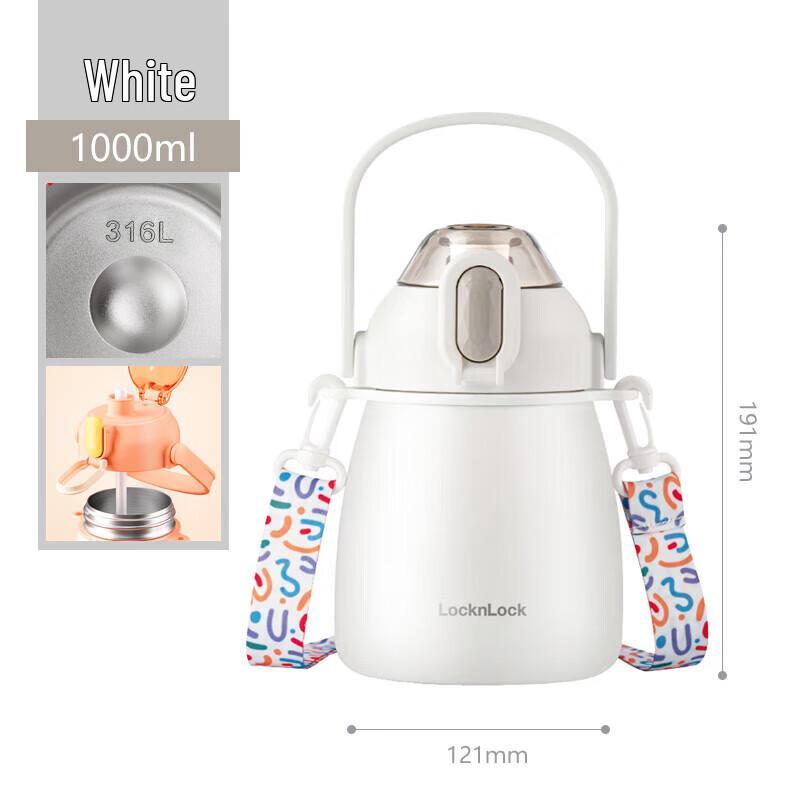 

LOCK&LOCK LHC3311 Stainless Steel Insulated Bottle 1L