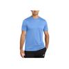 Nike Solid Color Crew Neck Logo Short Sleeve T-Shirt Men Tops Blue 727982-448