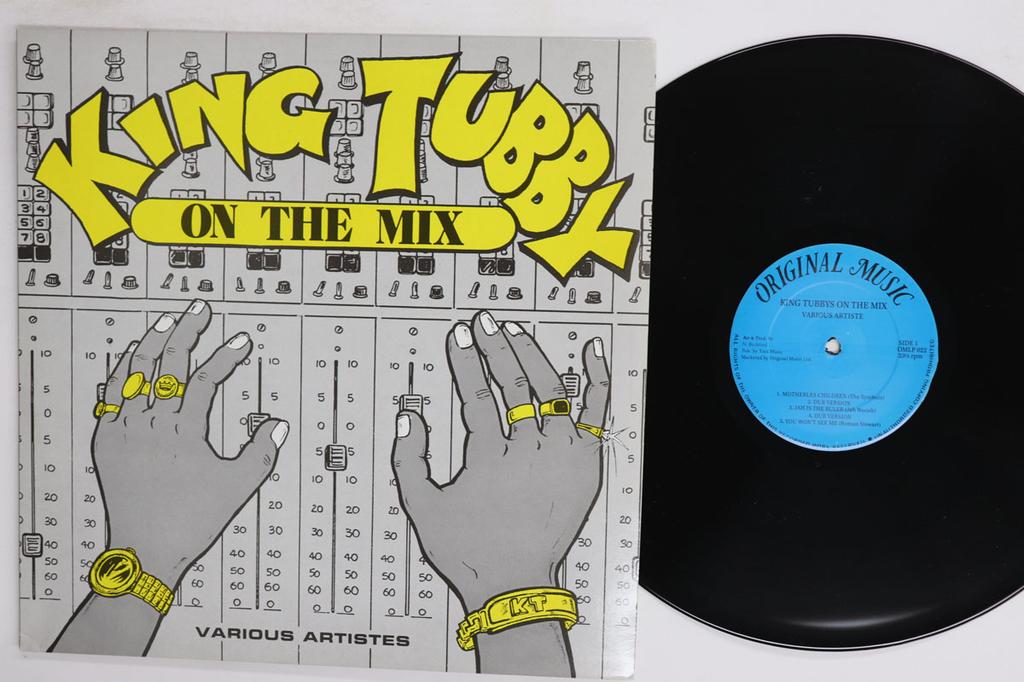 LP Record VARIOUS King Tubby On The Mix OMLP022 ORIGINAL MUSIC 1991 UK Reggae Ska Dub Used