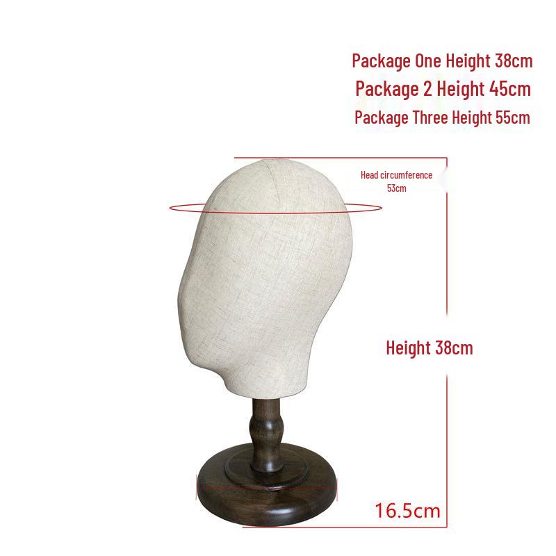 Hat and Wig Stand Model: Dummy Head Holder for Displaying Hats, Wigs, and Accessories