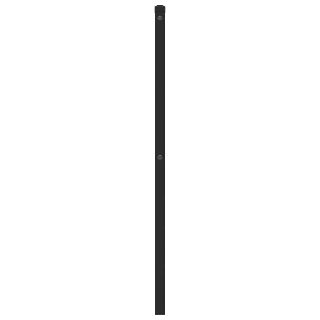 Replacement Headboard Metal Black 107 Cm